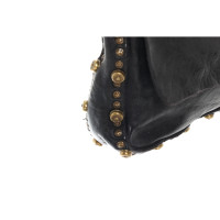Campomaggi Clutch Bag Leather in Black