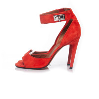 Givenchy Sandali in Pelle scamosciata in Rosso