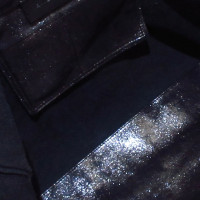 Balenciaga Papier A4 aus Leder in Schwarz