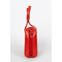 Rochas Handtasche aus Leder in Rot