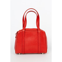 Rochas Handbag Leather in Red