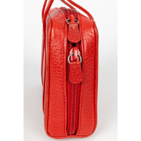 Rochas Handbag Leather in Red