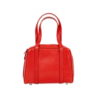 Rochas Handbag Leather in Red