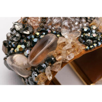 Swarovski Bracelet/Wristband Leather in Brown