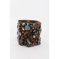 Swarovski Bracelet/Wristband Leather in Brown