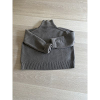 Céline Knitwear Cashmere in Khaki