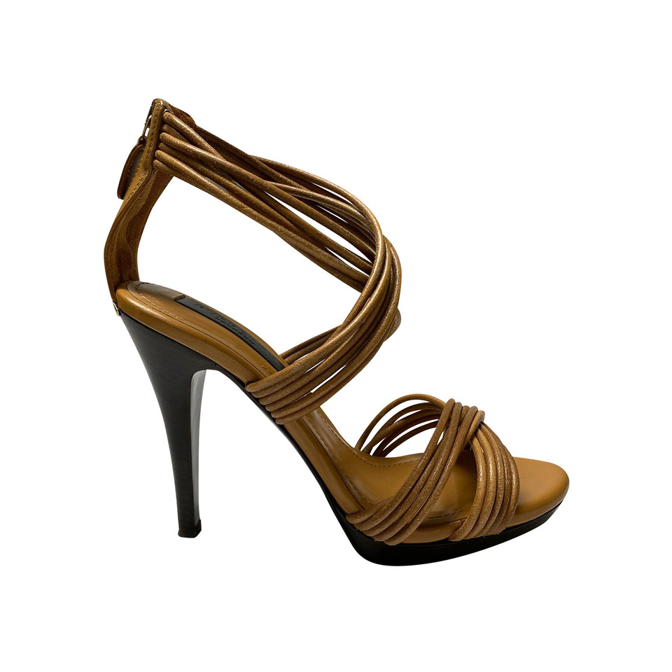 Burberry Sandals Leather in Brown