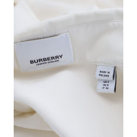 Burberry Oberteil aus Seide in Weiß