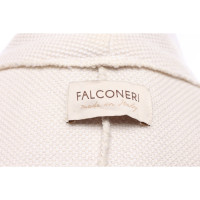 Falconeri Blazer aus Baumwolle in Creme