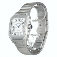 Cartier Santos Steel