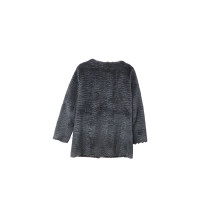 Claudie Pierlot Jacket/Coat Fur in Black
