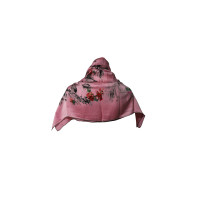 Dolce & Gabbana Scarf/Shawl Silk in Pink