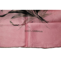 Dolce & Gabbana Scarf/Shawl Silk in Pink