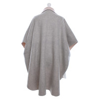 Paul & Joe Poncho in Grau/Rosa