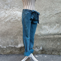 Ermanno Scervino Jeans Cotton in Petrol