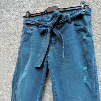 Ermanno Scervino Jeans in Cotone in Petrolio