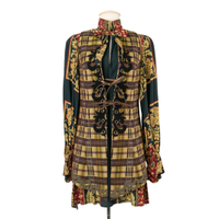 Christian Lacroix Robe en Laine en Marron