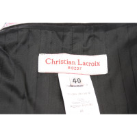 Christian Lacroix Blazer aus Baumwolle in Schwarz
