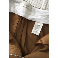 The Row Trousers Wool in Brown