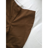 The Row Trousers Wool in Brown