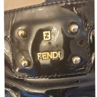 Fendi Ankle boots Patent leather in Black