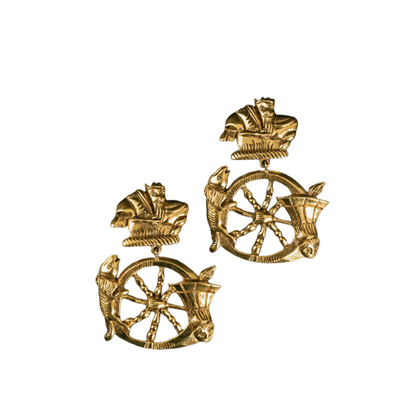 Isabel Canovas Earring in Gold