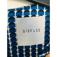 Dion Lee Dress Silk in Blue