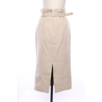 Gabriela Hearst Skirt Cotton in Beige
