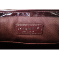 Chanel Rucksack aus Leder in Bordeaux