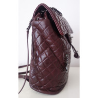 Chanel Backpack Leather in Bordeaux