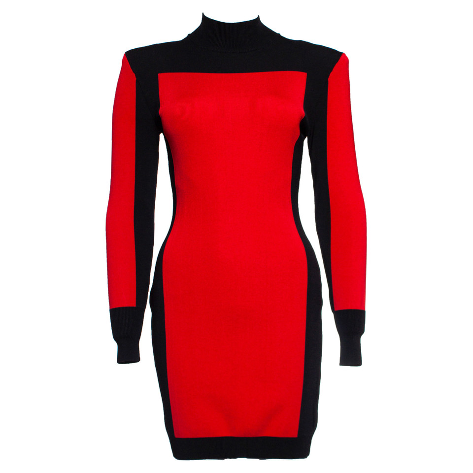 Balmain X H&M Dress Viscose in Red