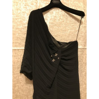 Anna Molinari Kleid aus Seide in Schwarz