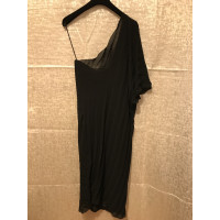 Anna Molinari Dress Silk in Black