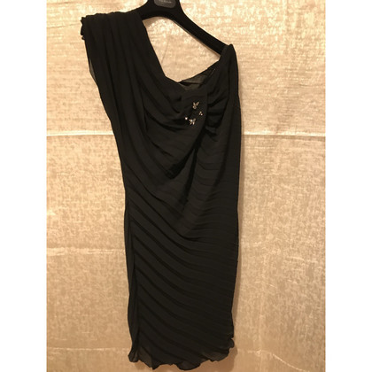 Anna Molinari Robe en Soie en Noir