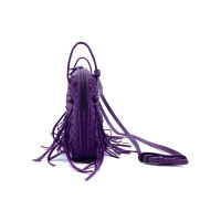 Bottega Veneta Handbag Leather in Violet