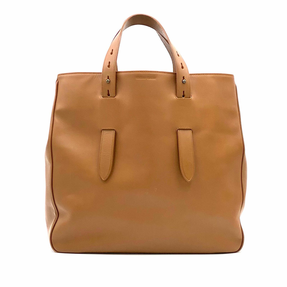 Tomas Maier Tote bag Leather in Yellow
