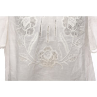 Isabel Marant Top Linen in White