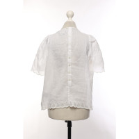 Isabel Marant Top Linen in White