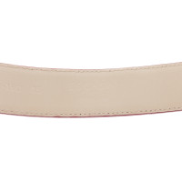 Escada Ceinture en Cuir en Fuchsia