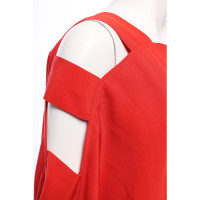 Alessandra Rich Kleid aus Seide in Rot