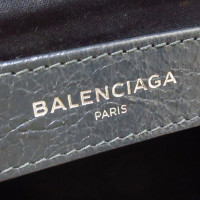 Balenciaga Pochette in Pelle in Grigio