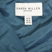 Karen Millen Trägerloses Oberteil in Smaragdgrün