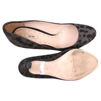 Miu Miu pumps en fourrure