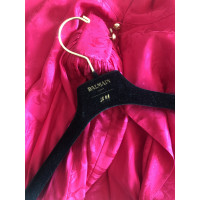 Balmain X H&M Top Silk in Pink