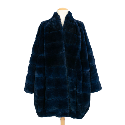 Dior Jacket/Coat Fur in Blue