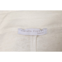 Fabiana Filippi Blazer Jersey in White