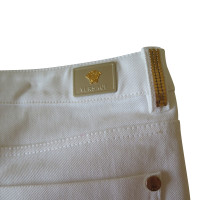 Gianni Versace white jeans