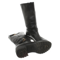 Fendi Boots Leather in Black