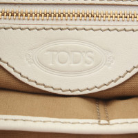 Tod's Handtas in crème
