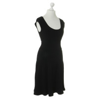Issa Gebreide jurk in zwart